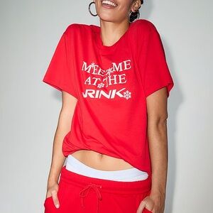 NWT Victoria’s Secret PINK Cotton Tee (XS)